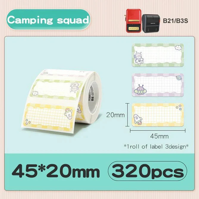 NIIMBOT Colour & Pattern Labels for B21, B1 & B3S - image 8