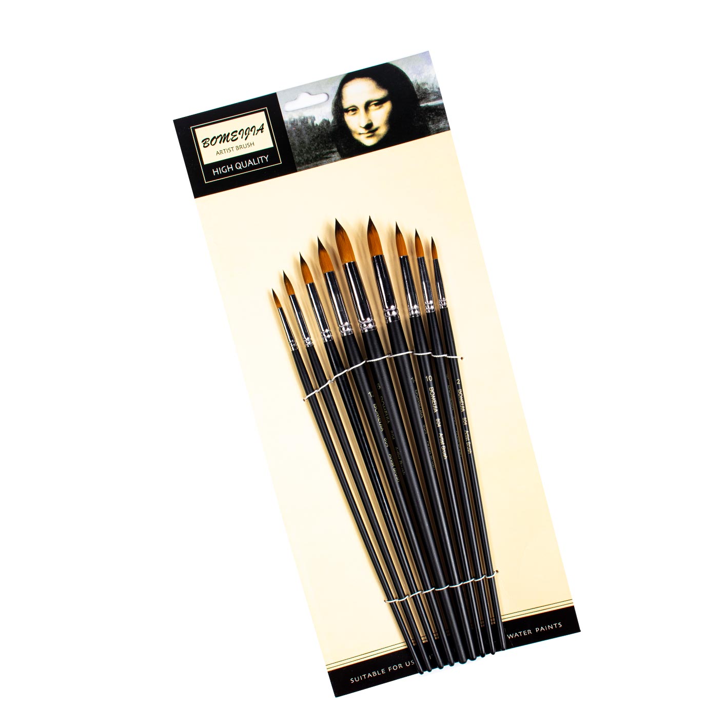 BT Artist Brush Set 9 Pcs - 804-7091