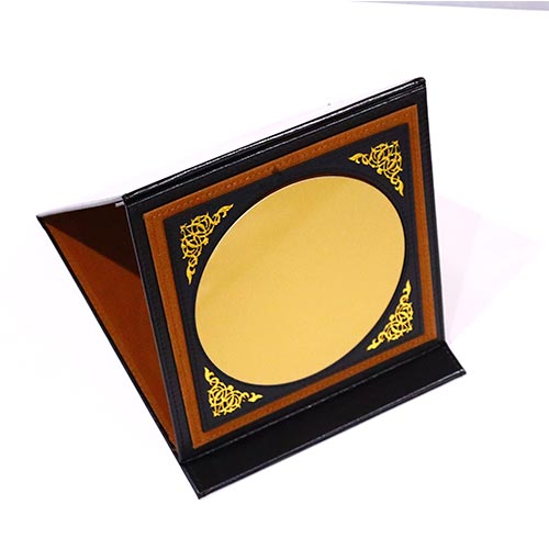 Luxury Leather Trophy Black Color -1101