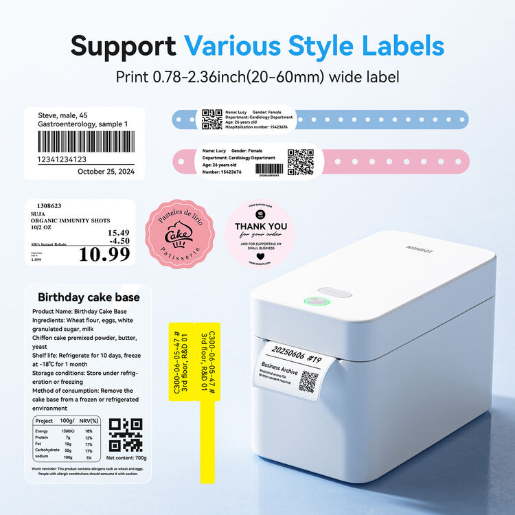 NIIMBOT K2 Desktop Thermal Label Printer - image 4