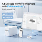 NIIMBOT K2 Desktop Thermal Label Printer - image 5