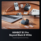 NIIMBOT B1 Pro Red & Black Label Printer - image 7