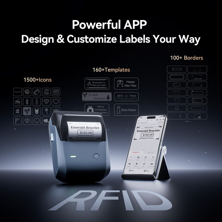 NIIMBOT B1 Pro Red & Black Label Printer - image 6
