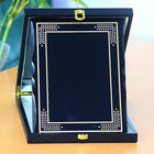 Wooden Trophy Shield with Wooden Box, Black