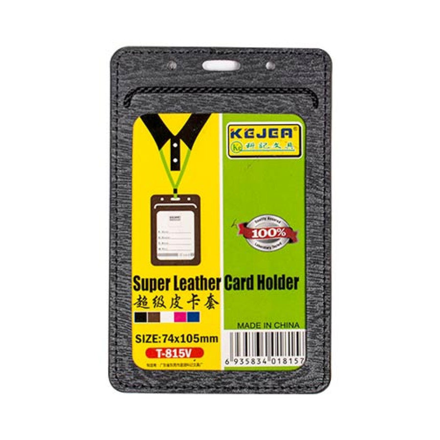 ID Card Holder leather, Vertical T-815V
