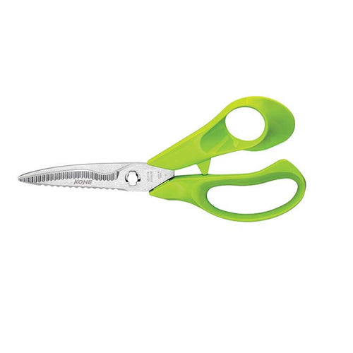 KOHE 5-in-1 Detachable Stainless Steel Kitchen Scissors with Kitchen Knife