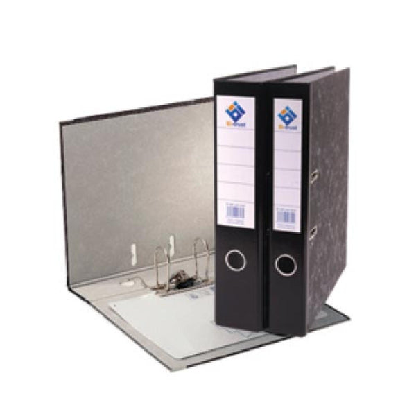 Bi-Trust Box File, FC, Large, Black