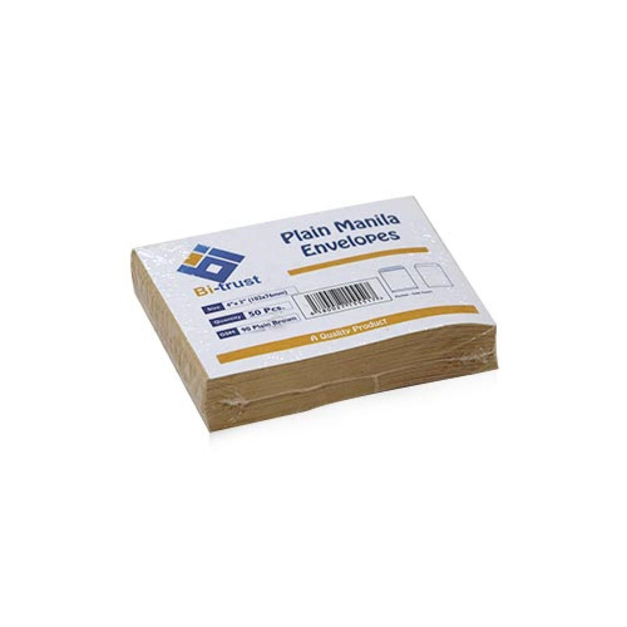 Paper Envelopes White 7.6 × 10.2 cm – Pack of 50 – 100 gsm