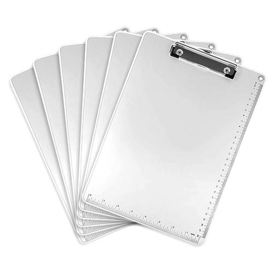 Clipboard Aluminum Hard single with metal Clips Size A4