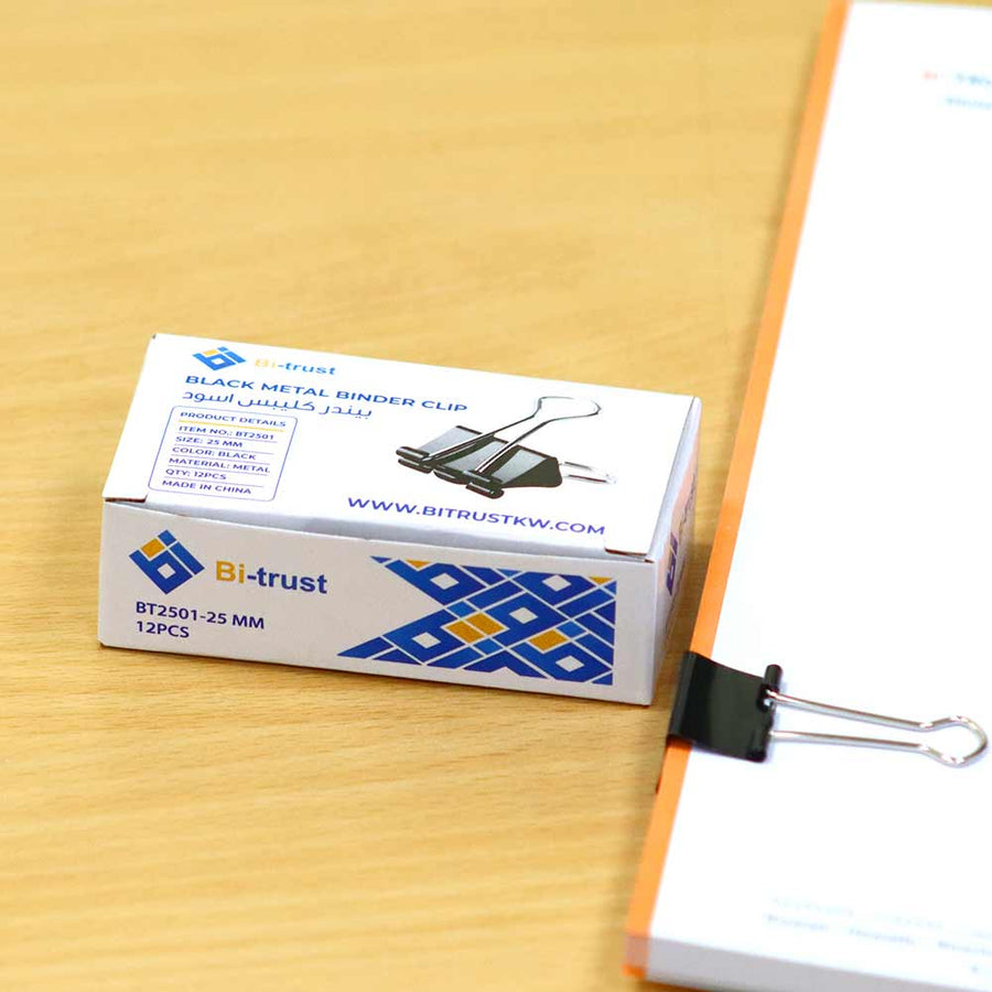 Binder Clips, 25 mm | Bi-Trust