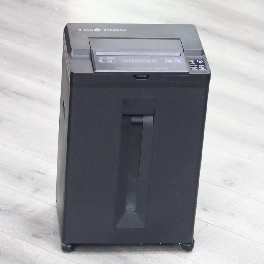 Paper and CD Shredder BTFM200/CD – up to 200 Sheets | Bi-Trust