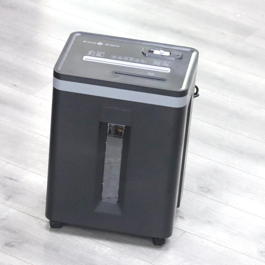 Paper, CD & Bank Card Shredder up to 7 Sheets - BTM7D/CD | Bi-Trust
