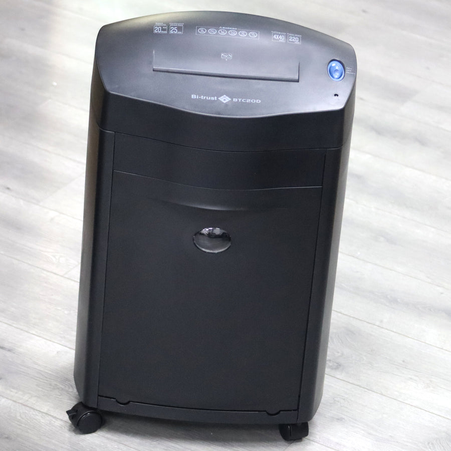 Paper & CD Shredder up to 20 Sheets - BTC20D/CD | Bi-Trust