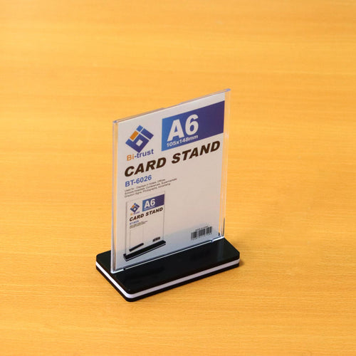 Bi-Trust Acrylic Display Stand, A6