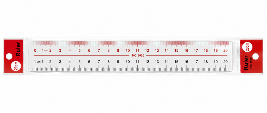 Plastic Ruler 20 cm