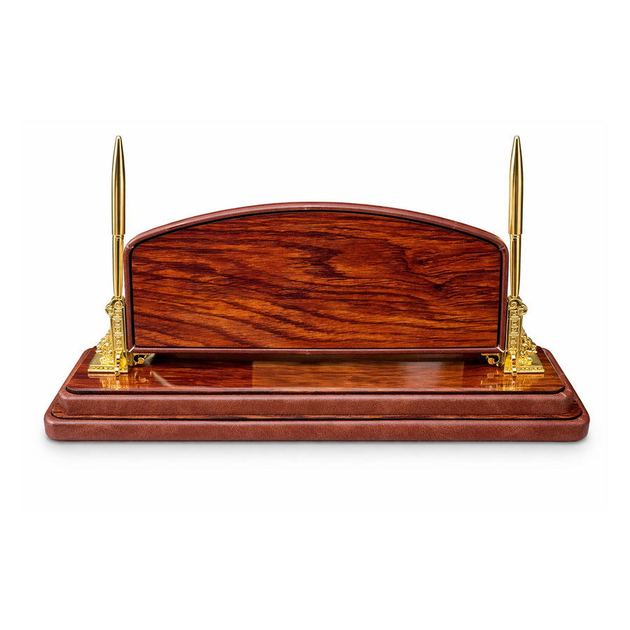Name Desk Stand Wood brown-1105