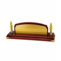 Name Stand Wooden Black&Burgandy 78-6