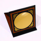 Leather Name Desk Stand, Light Brown