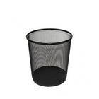 Metal Waste Bin, Small, Black
