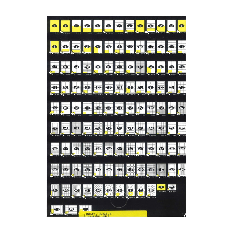 Smart A4 Self-Adhesive Paper Labels