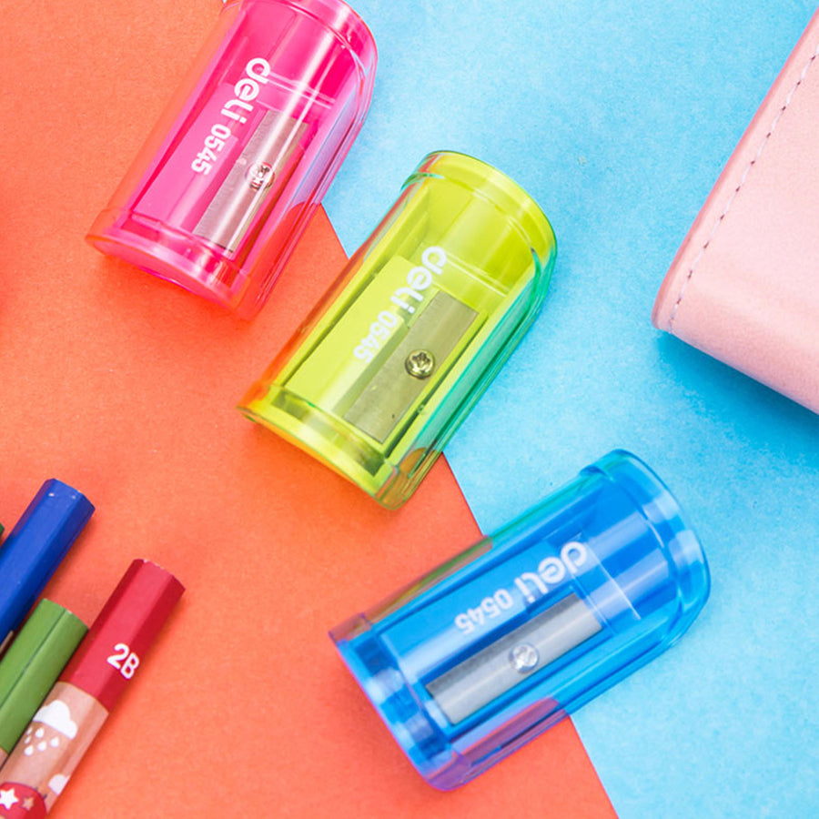 Small Plastic Pencil Sharpener | Deli