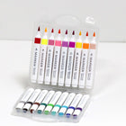 Twin-Tip Color Pen Thin Markers, 18 Colours-8566-18