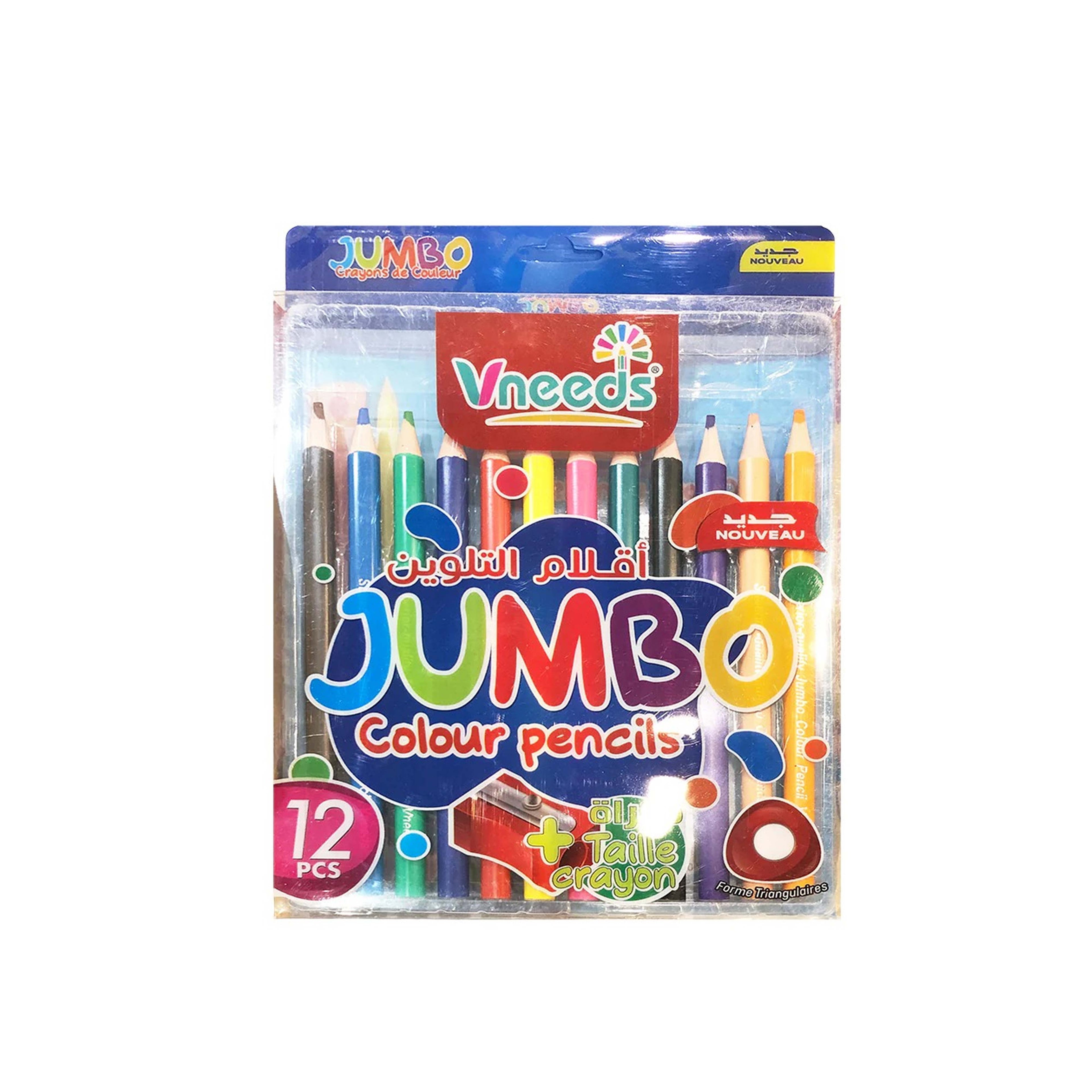 12 Color Pen Jumbo Vneeds-V0215