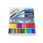 Twin-Tip Color Pen Thin Markers, 36 Colours
