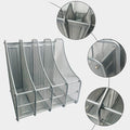 Magazine File Metal 4 Part Silver-BT-7335