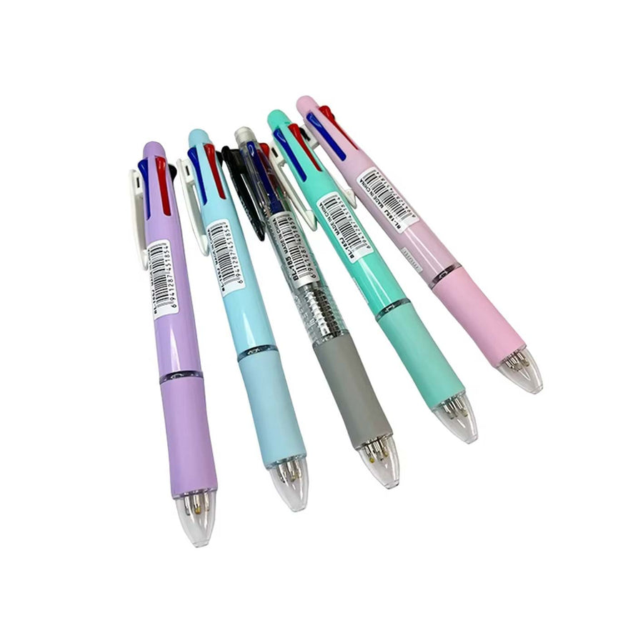 5-in-1 Pen 4 Colours With Pencil and Eraser | Bi-Trust