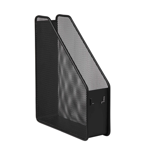 Metal Magazine File, 1 Compartment, Black
