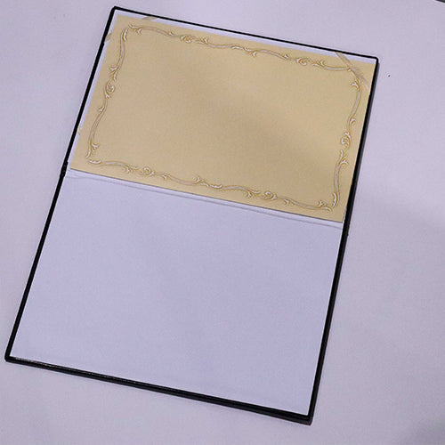 Certificate Hardcover Wooden BT