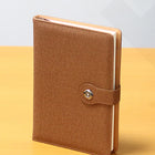 Leather Notebook Lined with Pen – A5
