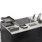Luxury Wooden Desk Set, 10 Pieces, Black