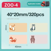 40x20mm-320pcs Zoo