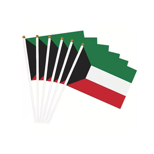 Hand Flag with Wooden Stick – 30 × 45 cm
