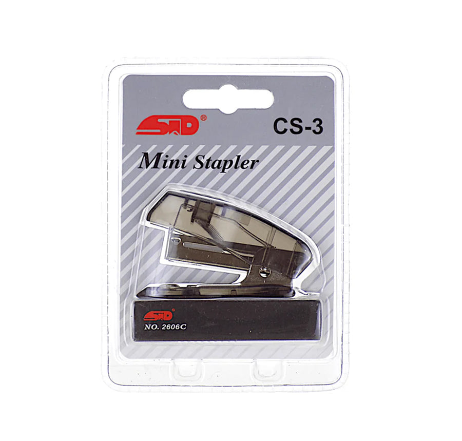 Mini Stapler Black CS-3 – up to 20 Sheets | STD