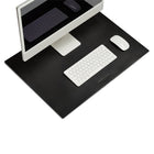 Leather Desk Pad Black