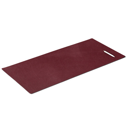 Leather Desk Pad Burgundy