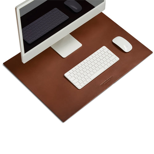 BTDM1088 Desk Pad Leather Brown