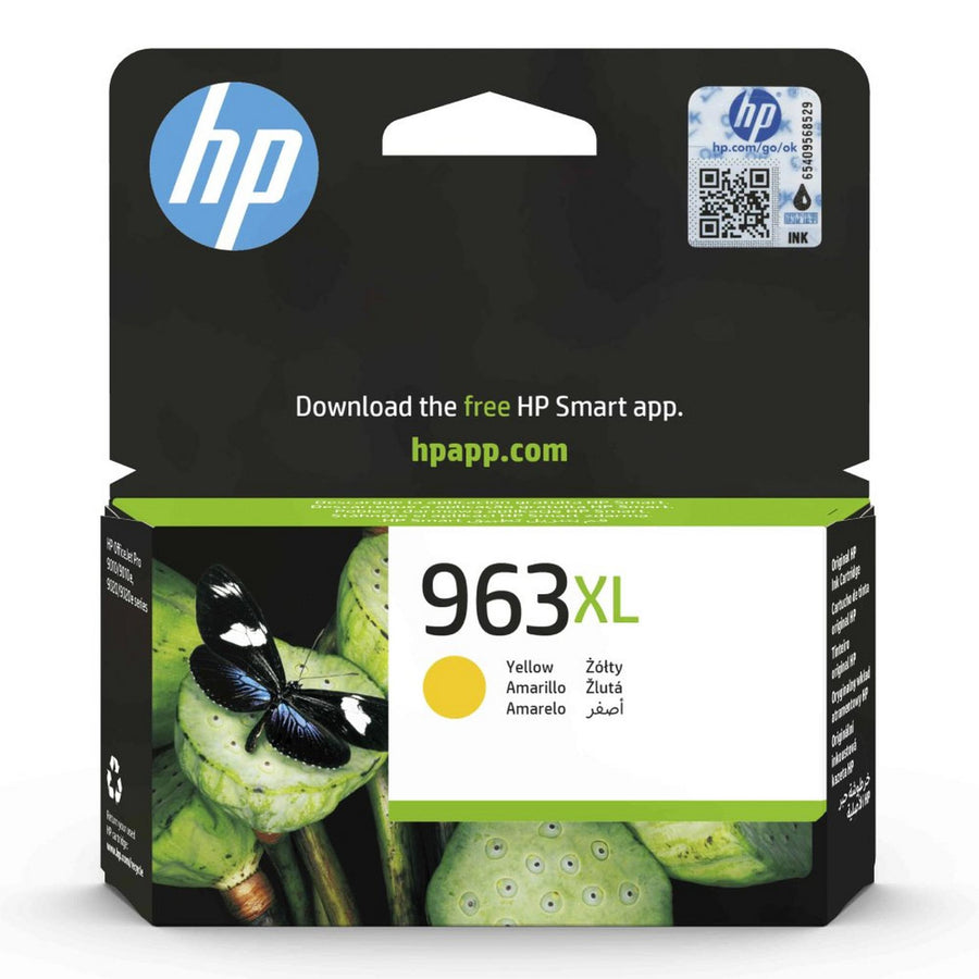 Ink Cartridge, Yellow – 963 XL | HP