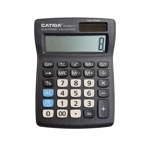 Catiga 12-Digit Calculator, CN-2693-12