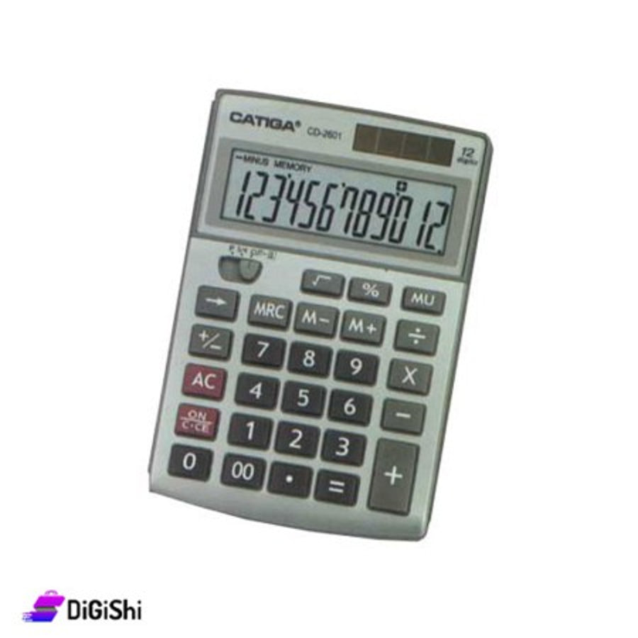 Catiga 12-Digit Calculator – CN-2601