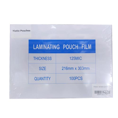 Matte Laminating Film, 216 × 303, 125 M | Bi-Trust