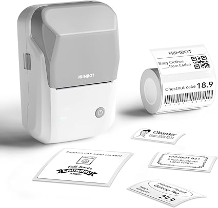 NIIMBOT B1 Label Printer with Label Paper - image 2