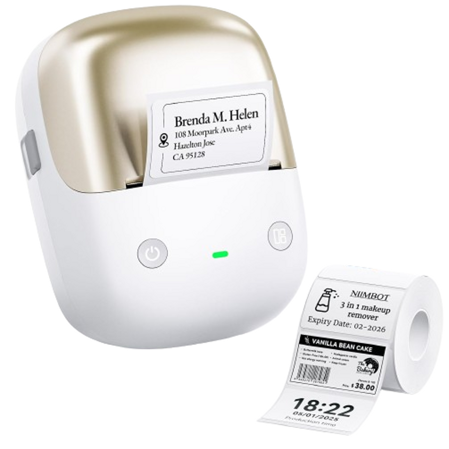 NIIMBOT B2 Pro Red & Black Label Printer