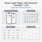 NIIMBOT B1 Label Printer with Label Paper - image 3