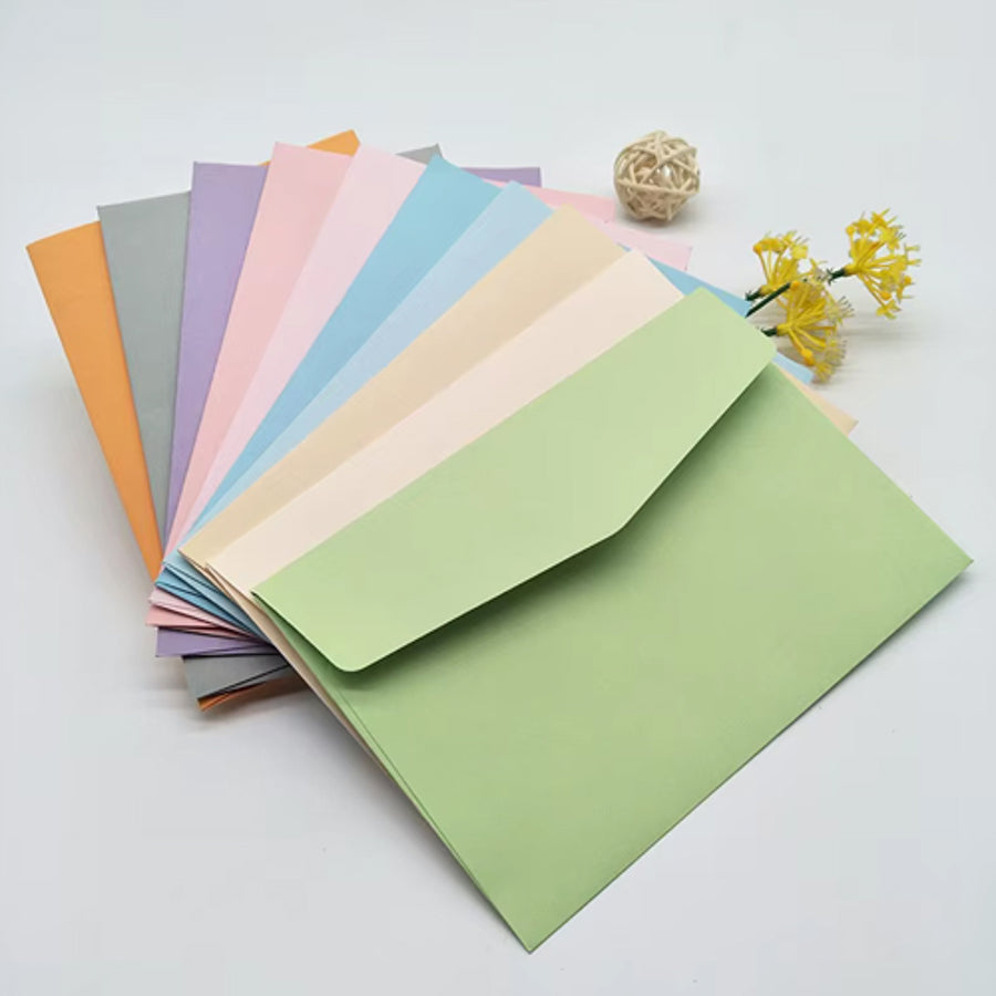 ظرف هدايا ملون 11 × 16 سم، عبوة 50