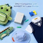 ملصقات ملابس NIIMBOT N1 بالتثبيت الحراري، 14 × 40 مم - الصورة 6