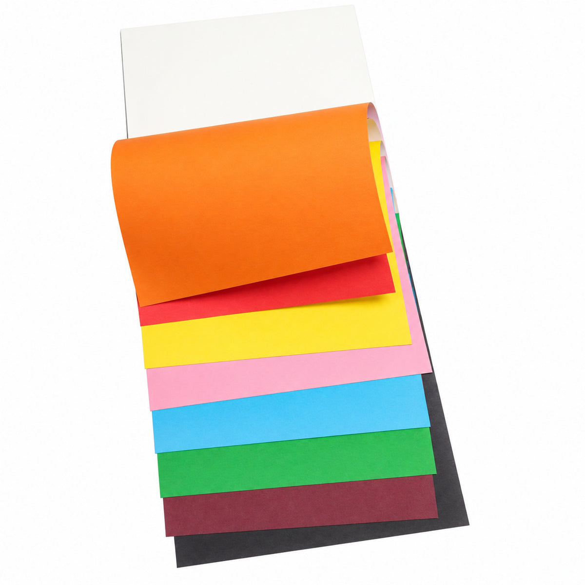 Coloured Cut-and-Paste Paper Craft Paper, A5, 8 Sheets | Bi-Trust